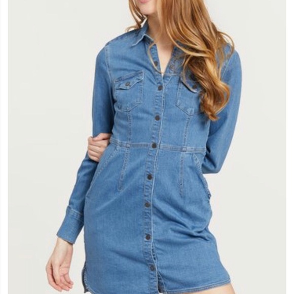Free People Dresses & Skirts - Free People stretch denim dress
